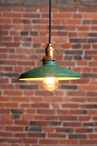Vintage industrial light fixture