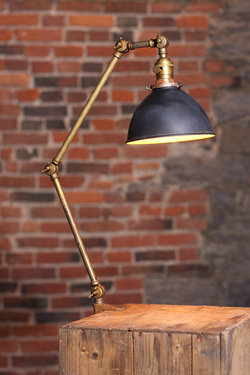 York Vintage industrial desk and table lamp